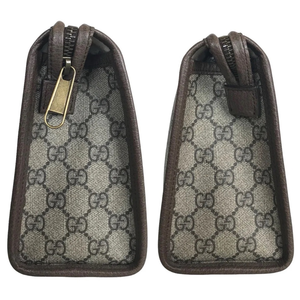 GUCCI Clutch bag Sherry line GG Supreme Canvas. - Picture 9 of 17